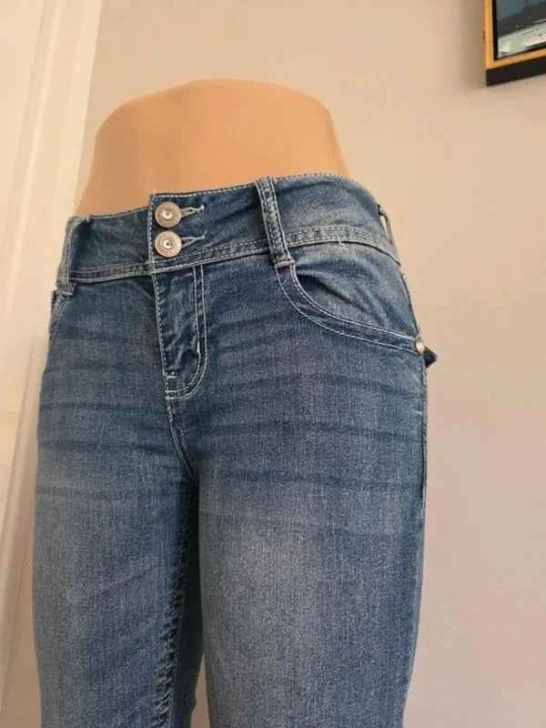 Wallflower Mid Rise Bootcut Vintage Y2K Jeans UK Size 10 Petite