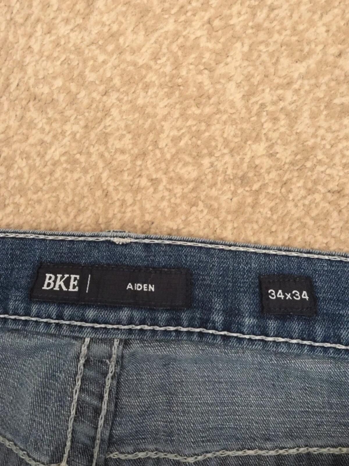 BKE Mid Rise Bootcut Vintage Y2K Jeans UK Size 16 Tall