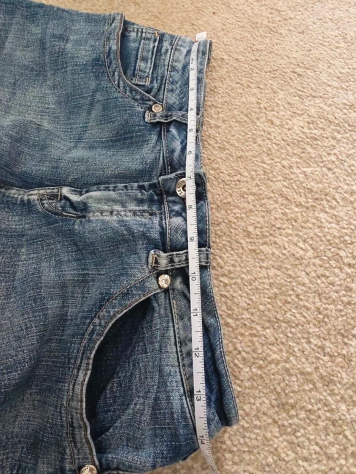 Zenim Mid Rise Slim Vintage Y2K Jeans UK Size 8 Petite