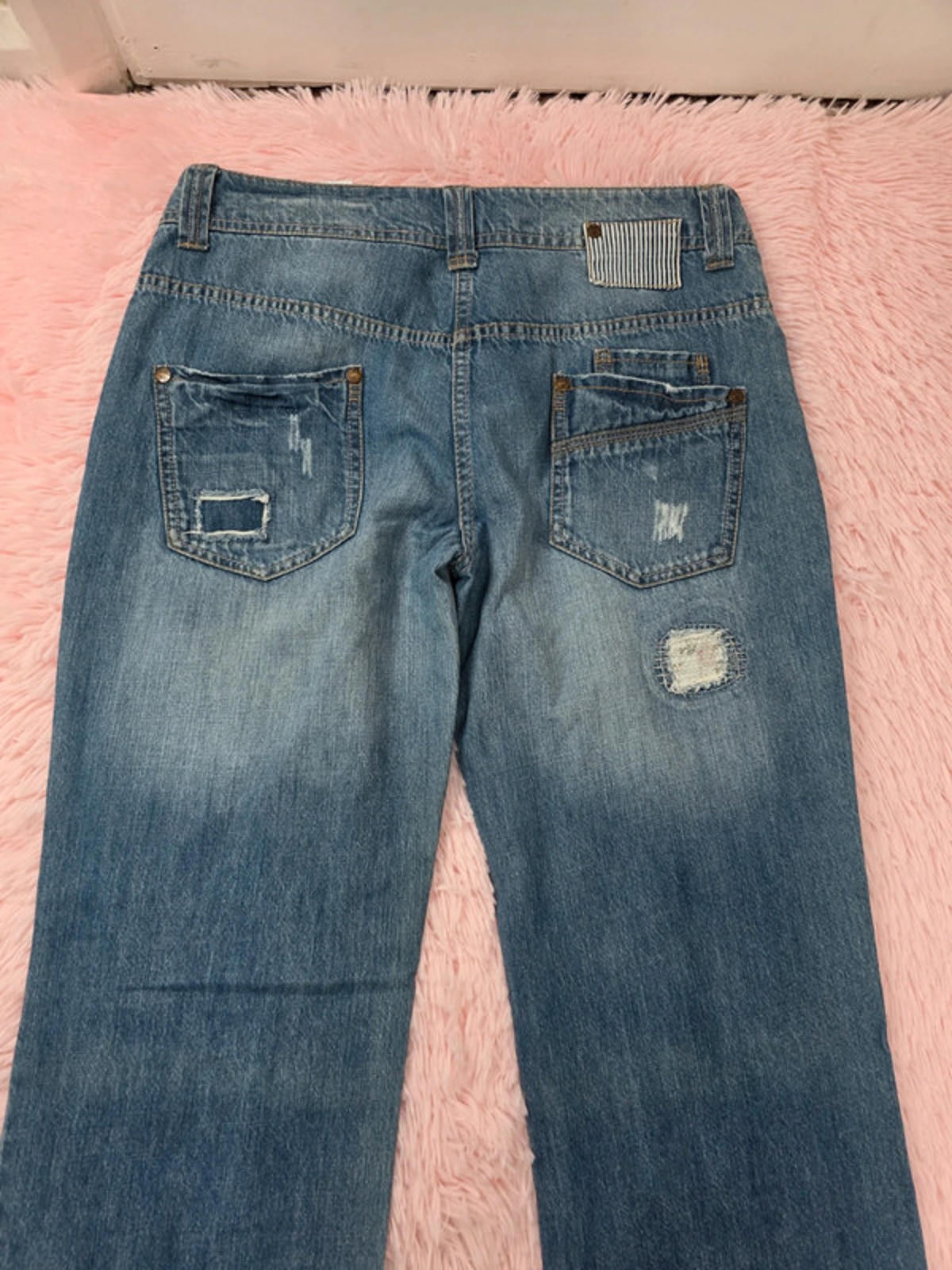 Vintage Y2K Next Boyfriend Mid Rise Jeans UK size 12
