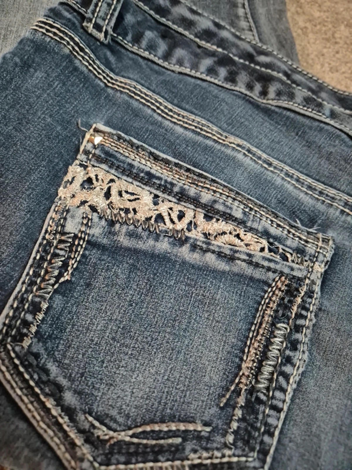 Vintage Y2K Arya Jeans Mid Rise Skinny Denim – UK 16 '