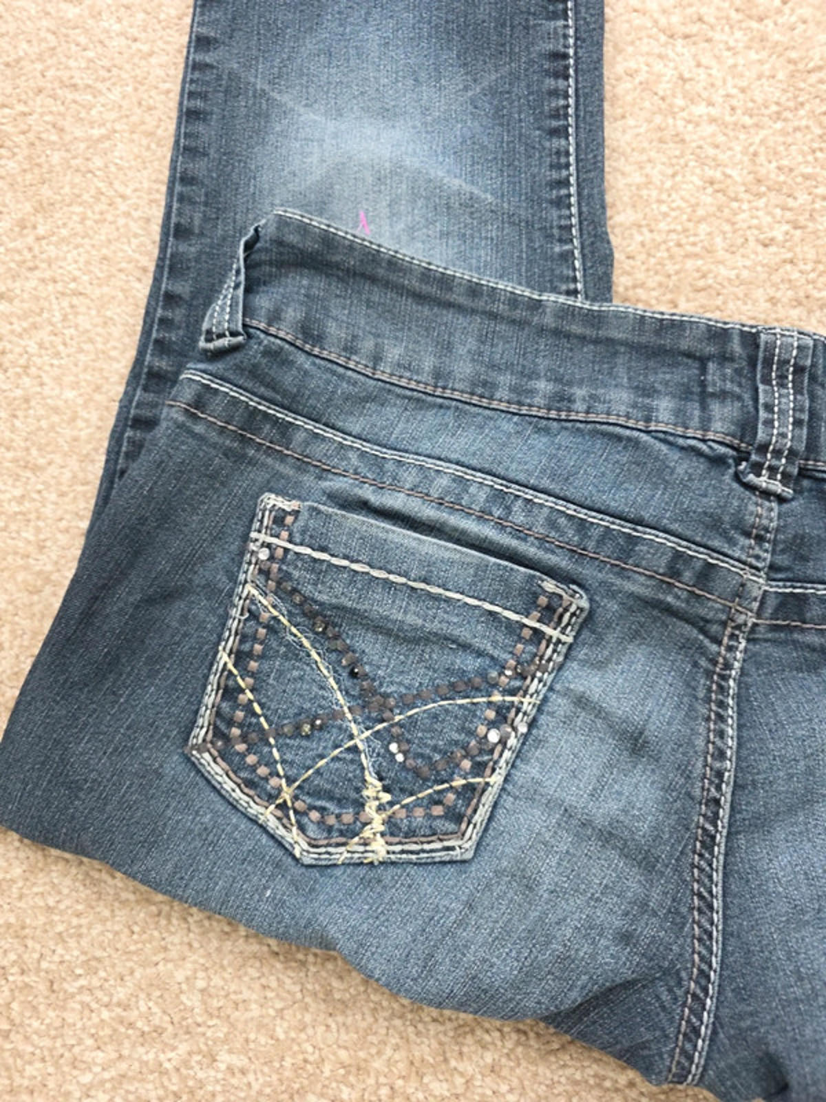 Vintage Y2K Maurices Low Rise Skinny Jeggings UK Size 16