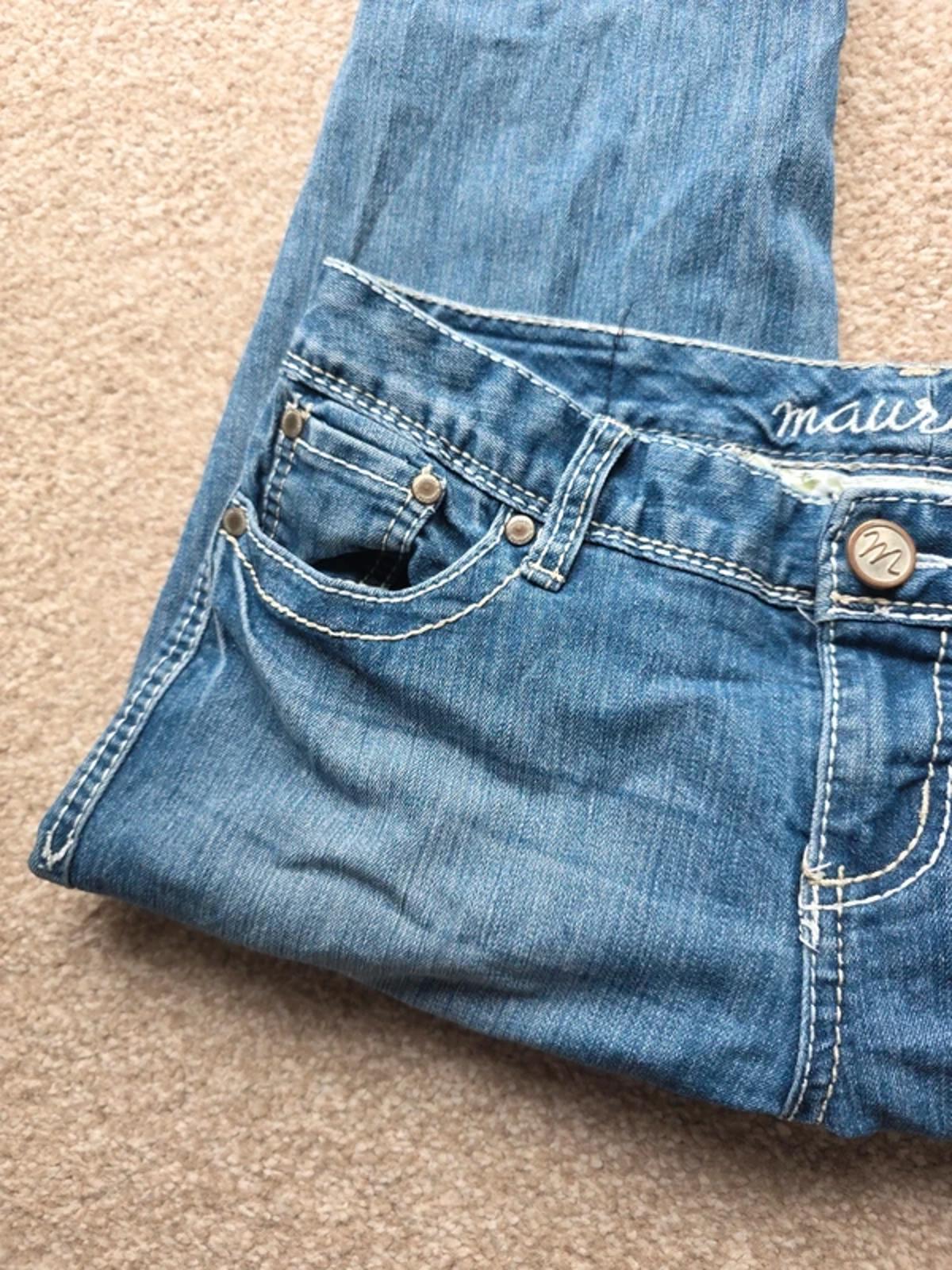 Vintage Y2K Maurices Low Rise Bootcut Jeans UK Size 12