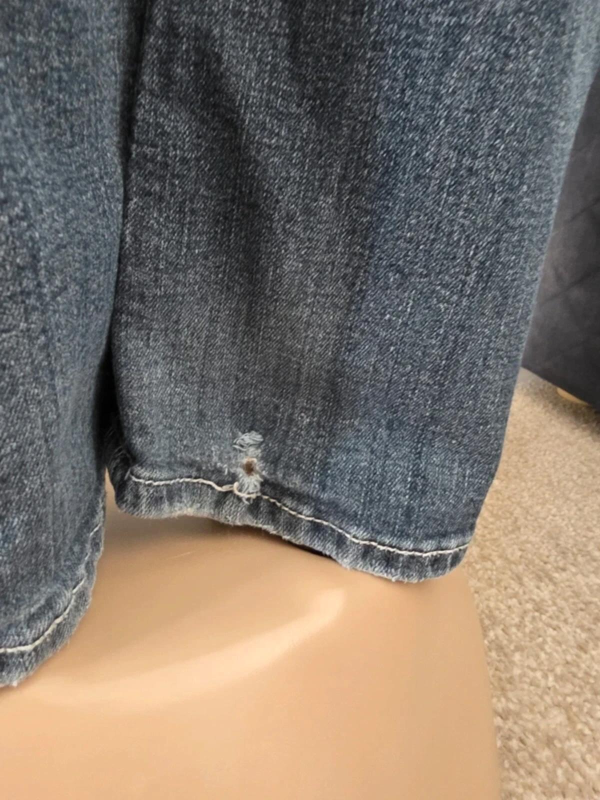 Vintage Y2K Amethyst Mid Rise Bootcut Jeans UK Size 14