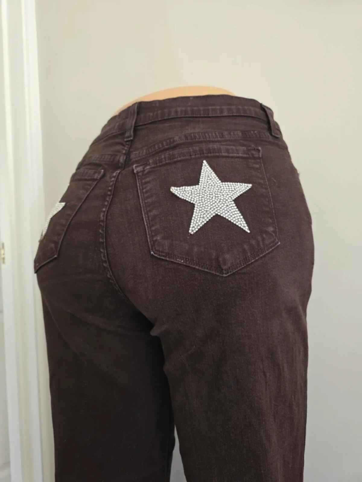 NYDJ Mid Rise Flared Vintage Y2K Jeans UK Size 12