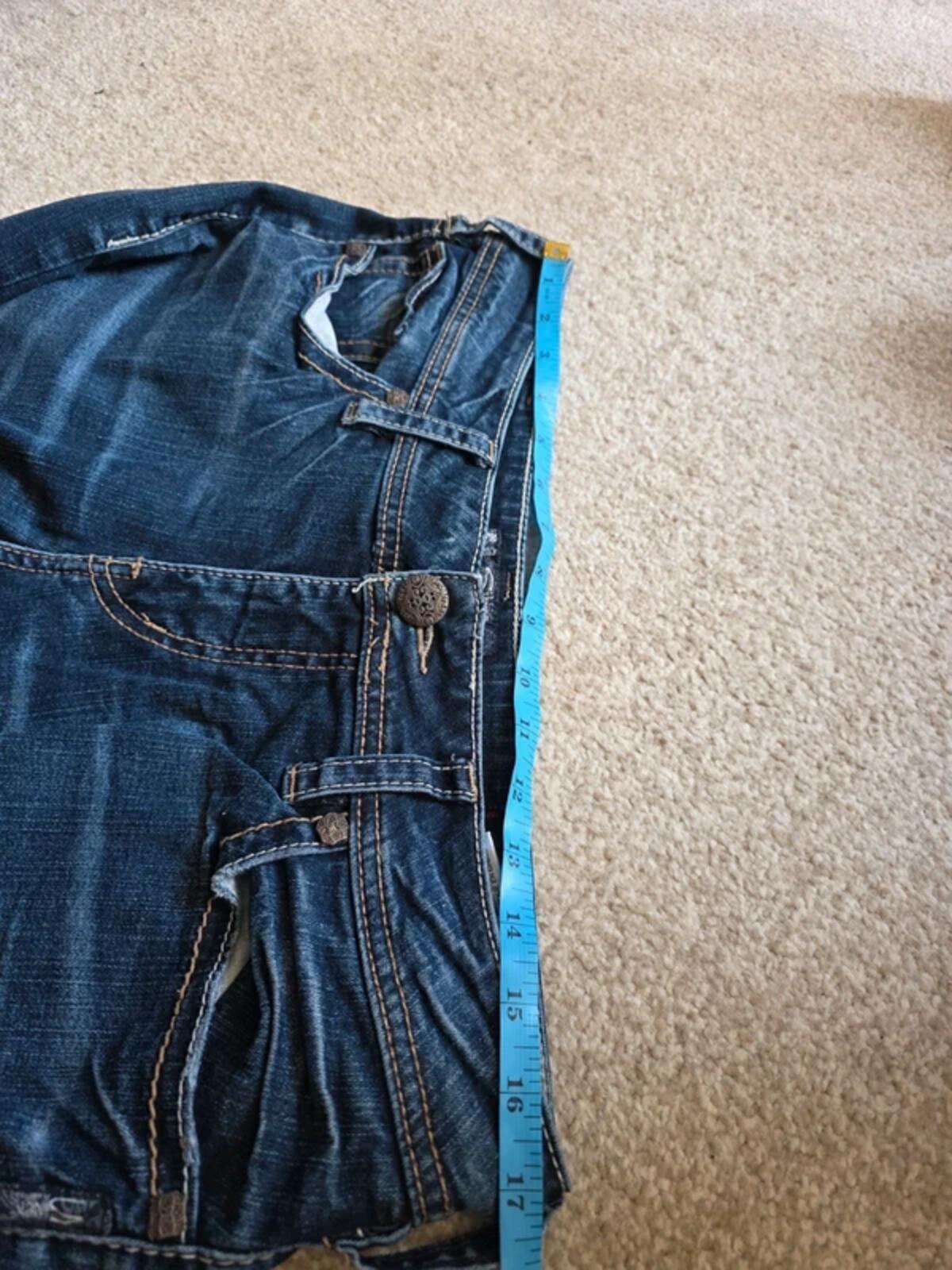 Vintage Y2K Silver Jeans Mid Rise Bootcut Jeans UK Size 14