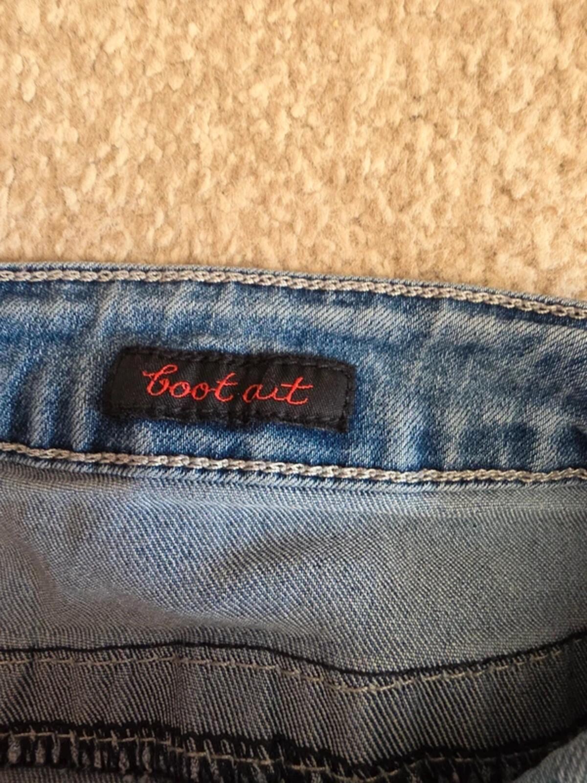 Earl Petite Mid Rise Bootcut Vintage Y2K Jeans UK Size 12