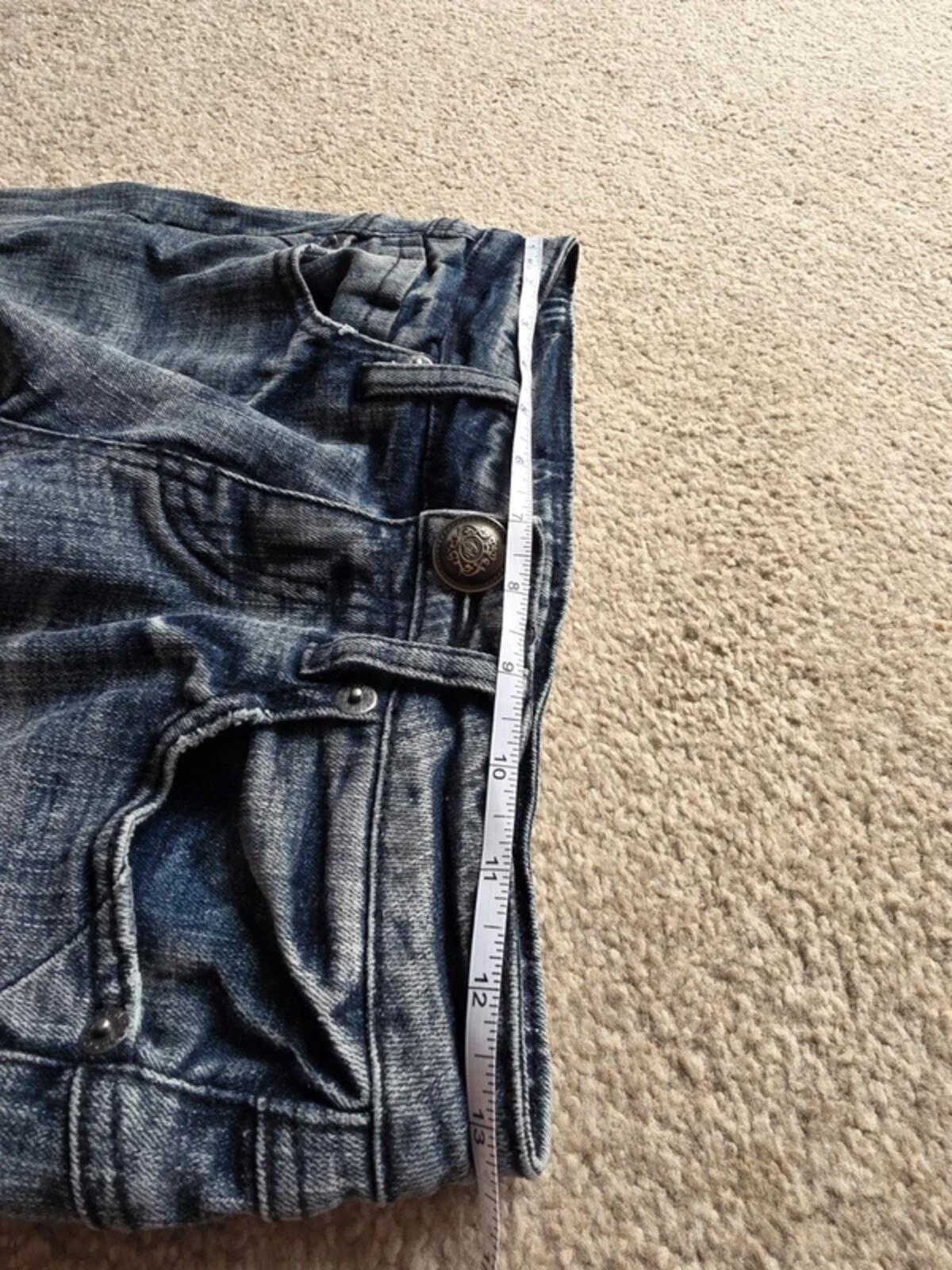 Cecil McBee Ultra Low Rise Capri Jeans UK Size 4