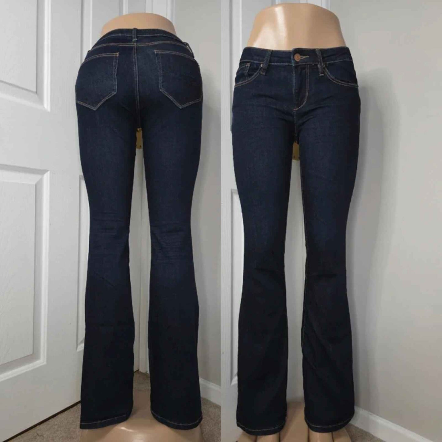 Chip & Pepper Low Rise Bootcut Vintage Y2K Jeans UK Size 6 Tall