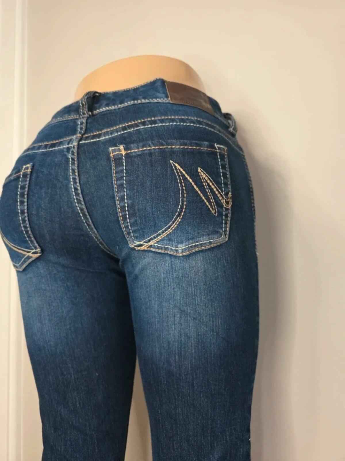 Maurices Low Rise Bootcut Jeans UK Size 8 Petite