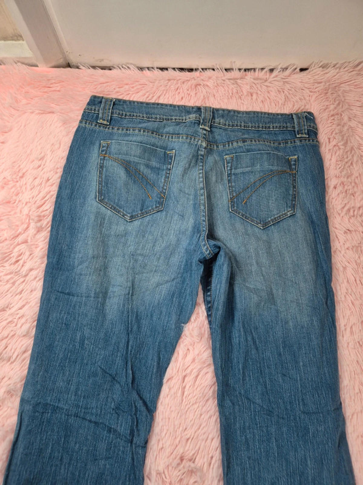 Vintage Y2K NoBo Mid Rise Flared Jeans UK size 14