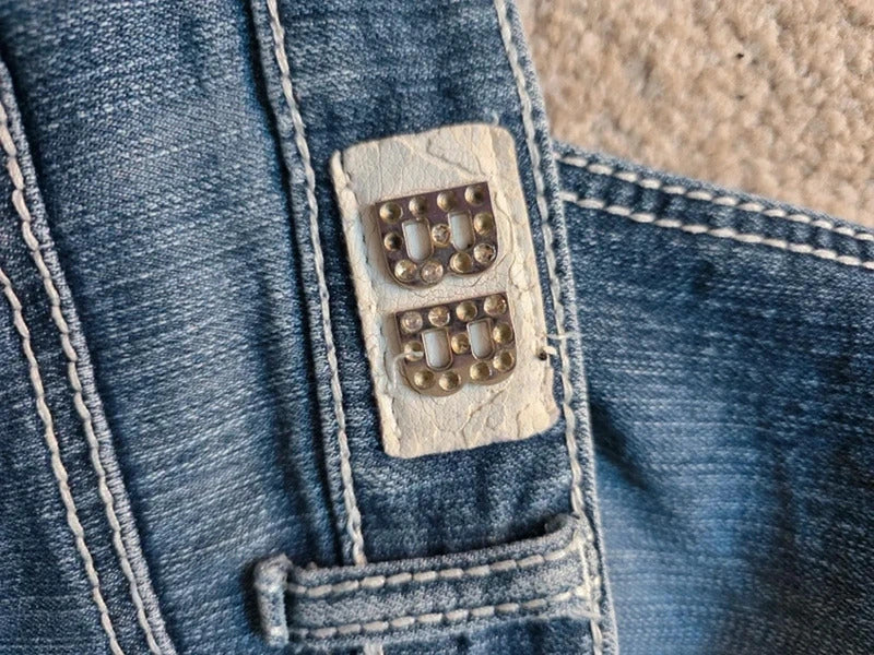 Vintage Y2K B.B Jeans Mid Rise Skinny Jeans UK Size 12