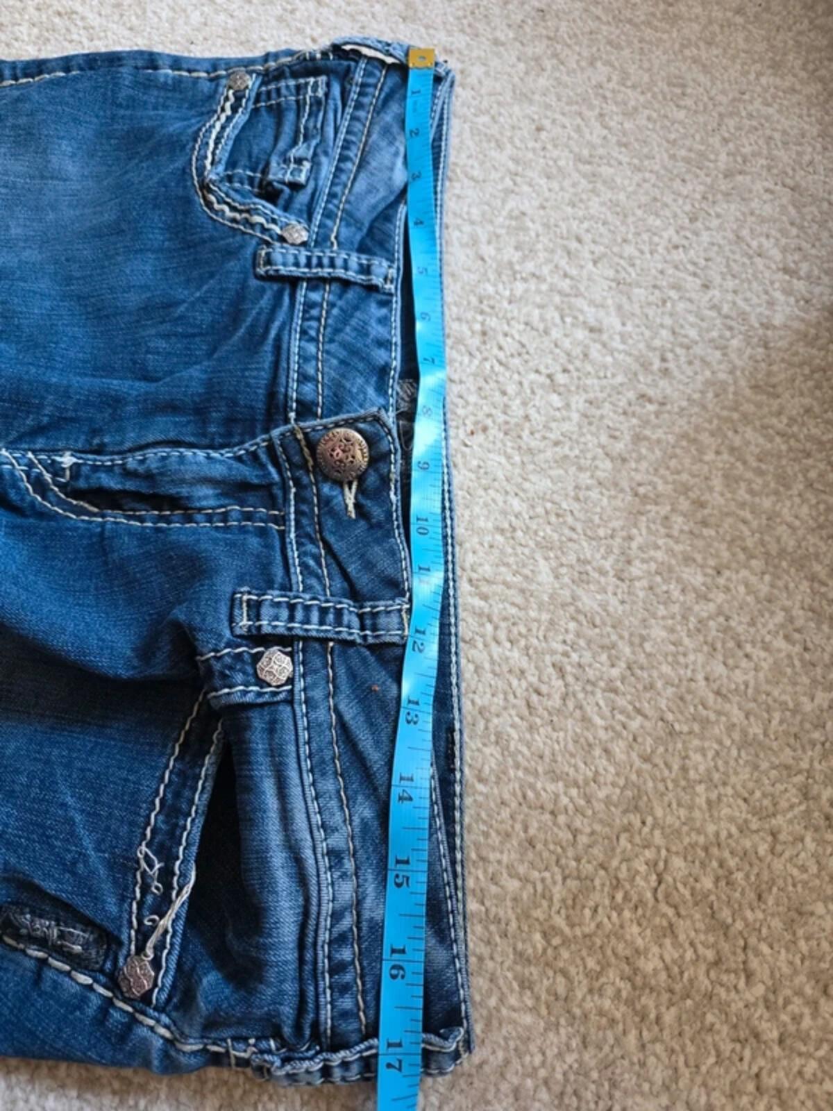 Vintage Y2K Silver Jeans Mid Rise Skinny Jeans UK Size 14