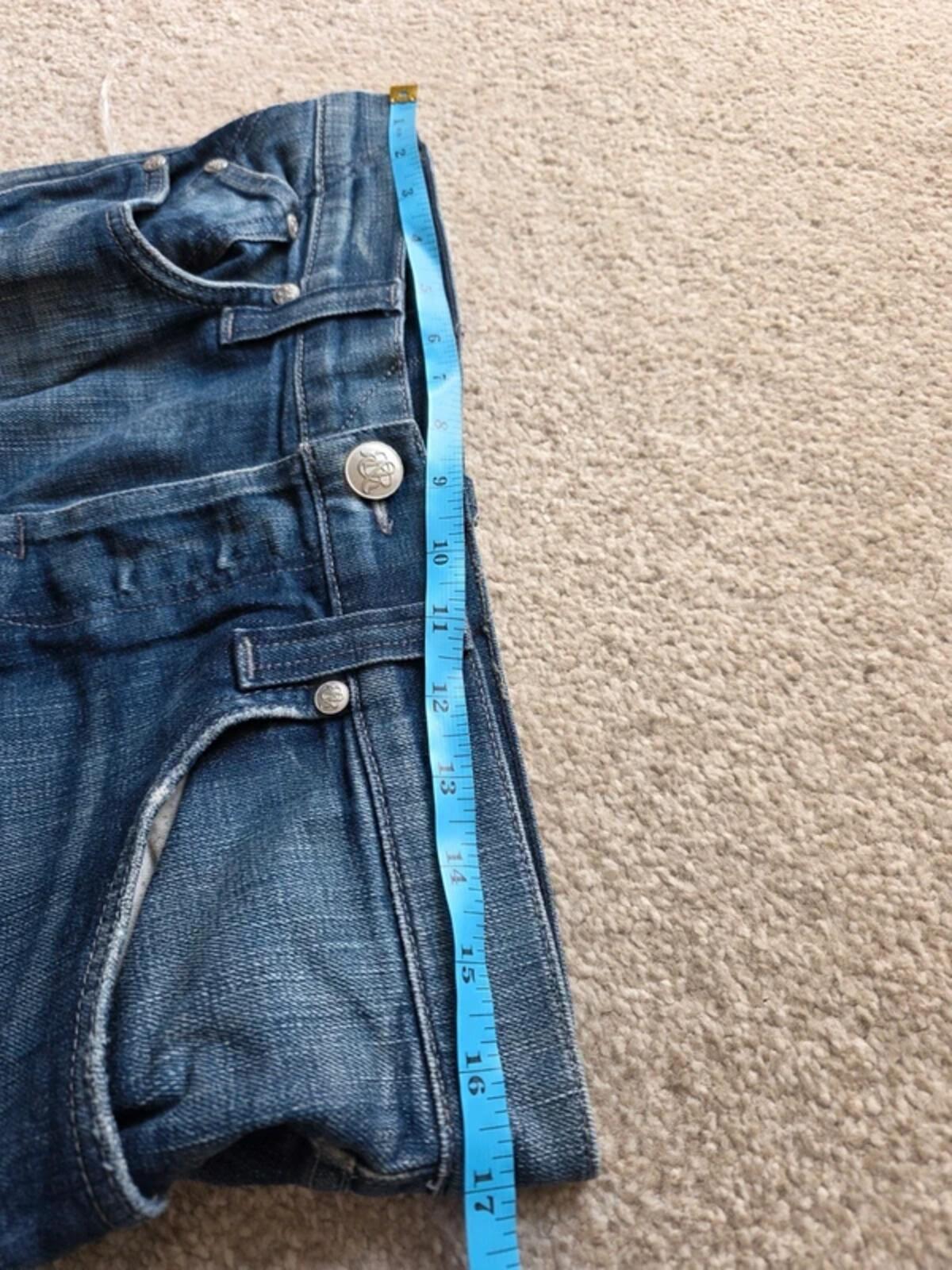Vintage Y2K Rock & Republic Mid Rise Cropped Jeans UK Size 14