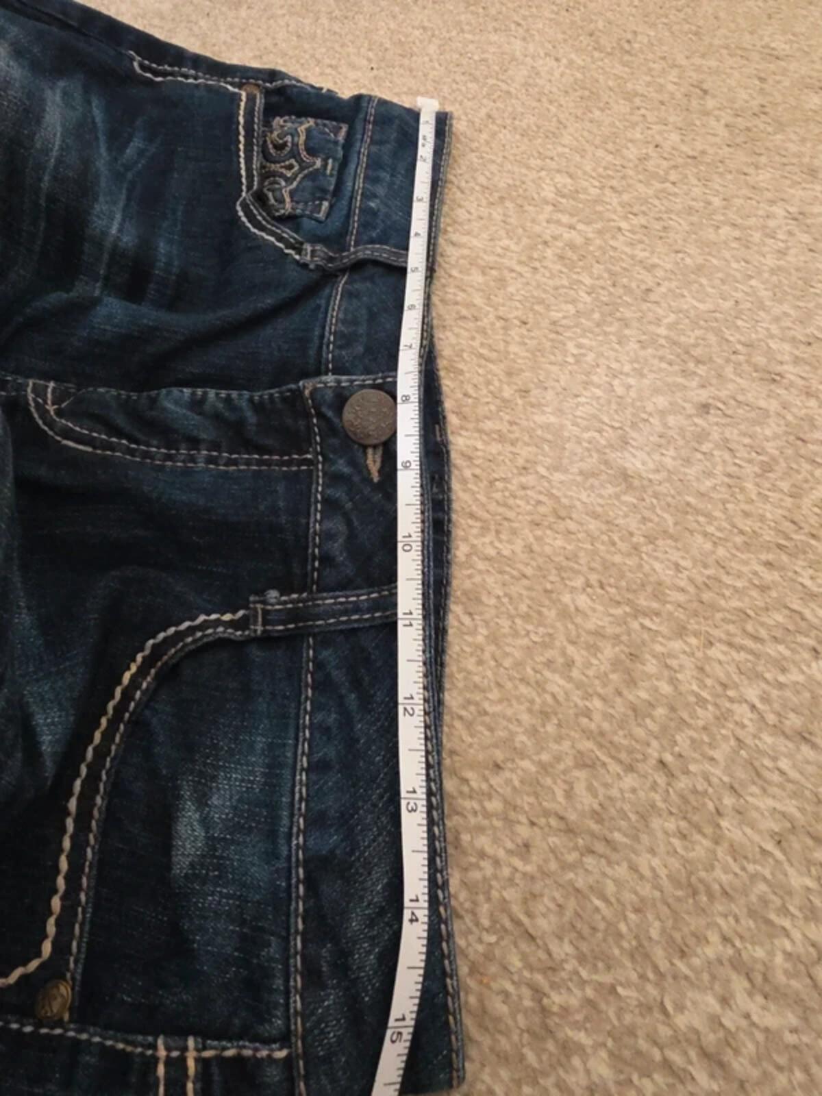 Beau Dawson Vintage Y2K Mid Rise Straight Jeans UK Size 10