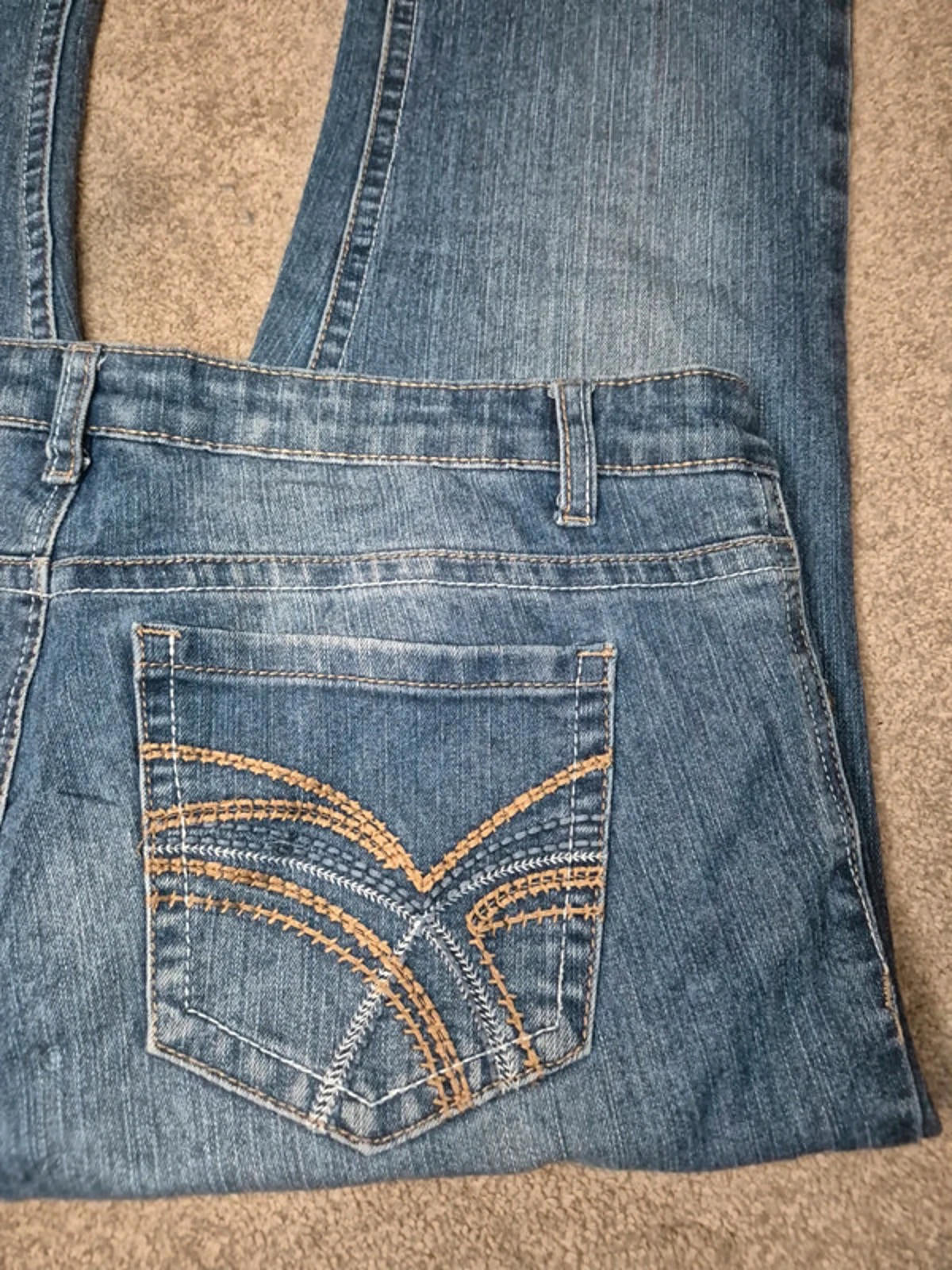 Vintage Y2K Rue21 Mid Rise Flare Jeans – UK 14