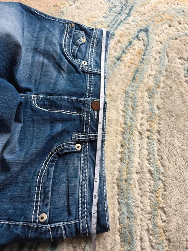 YMI Low Rise Bootcut Vintage Y2K Jeans UK Size 12 Tall
