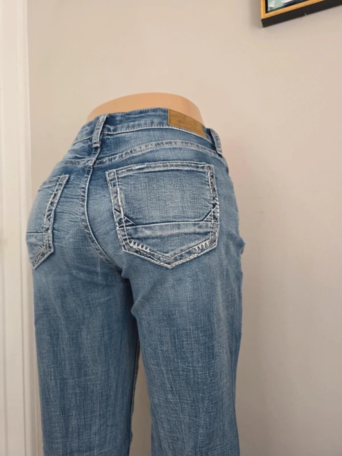 Daytrip Mid Rise Bootcut Vintage Y2K Jeans UK Size 12 Tall