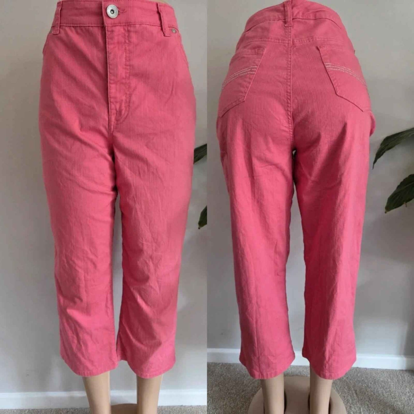 Style & Co High Rise Cropped Jeans UK Size 16