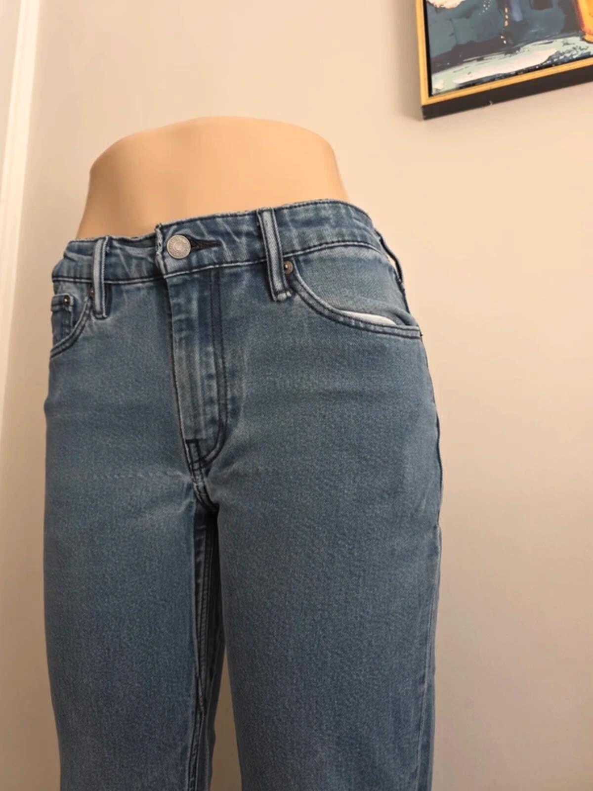 Levi's Mid Rise Slim Vintage Y2K Jeans UK Size 10 Petite