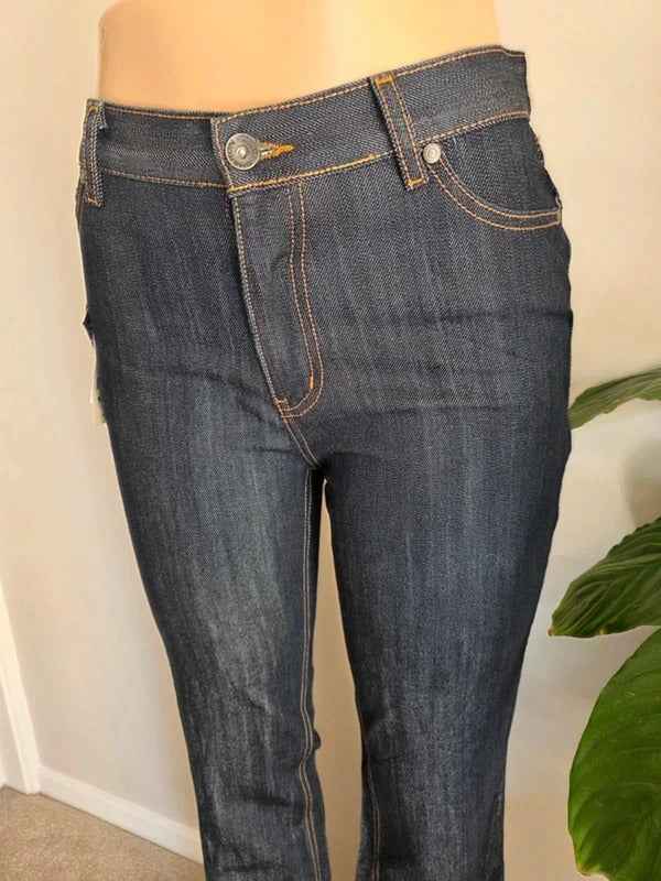 Vintage Y2K Sharon Mid Rise Bootcut Jeans UK Size 8