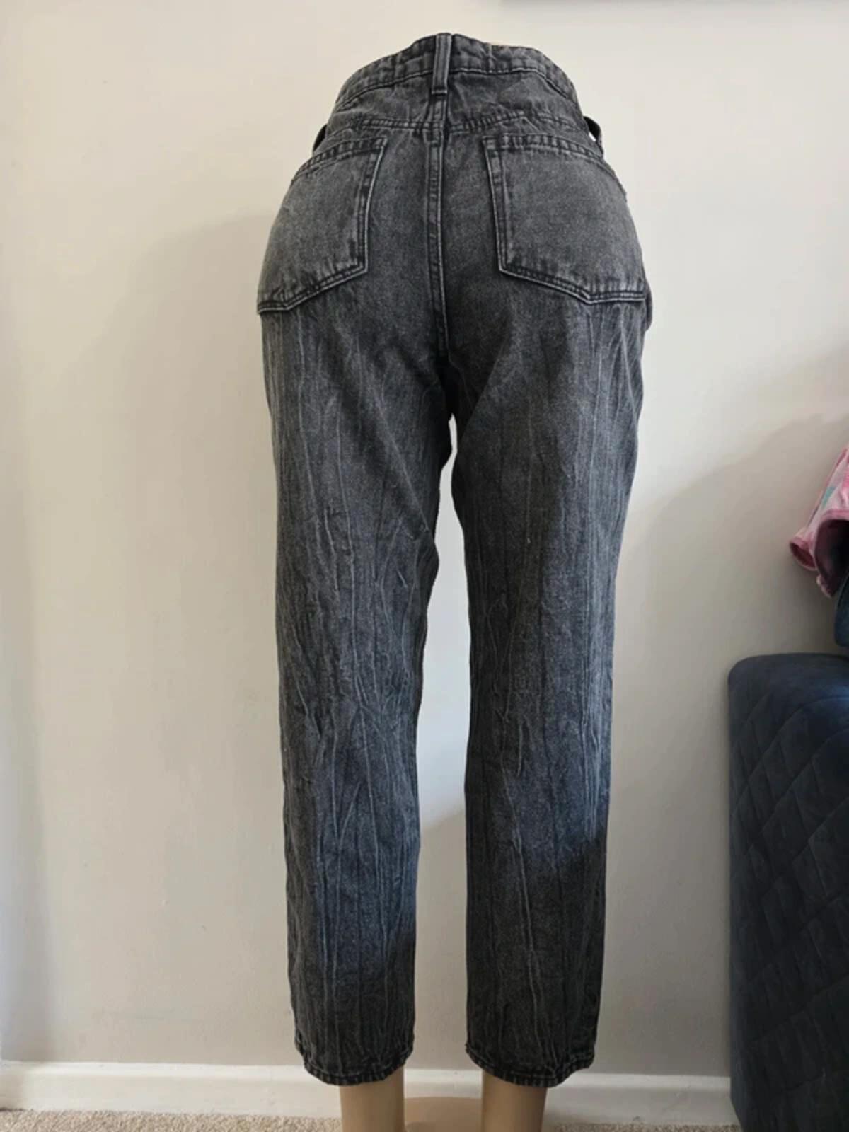 Vintage Y2K No Boundaries High Rise Skinny Patch Jeans UK Size 14