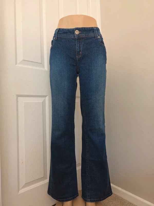 Axcess Mid Rise Bootcut Vintage Y2K Jeans UK Size 12