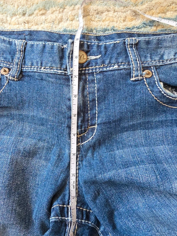 Maurices Mid Rise Bootcut Vintage Y2K Jeans UK Size 8/10 Petite