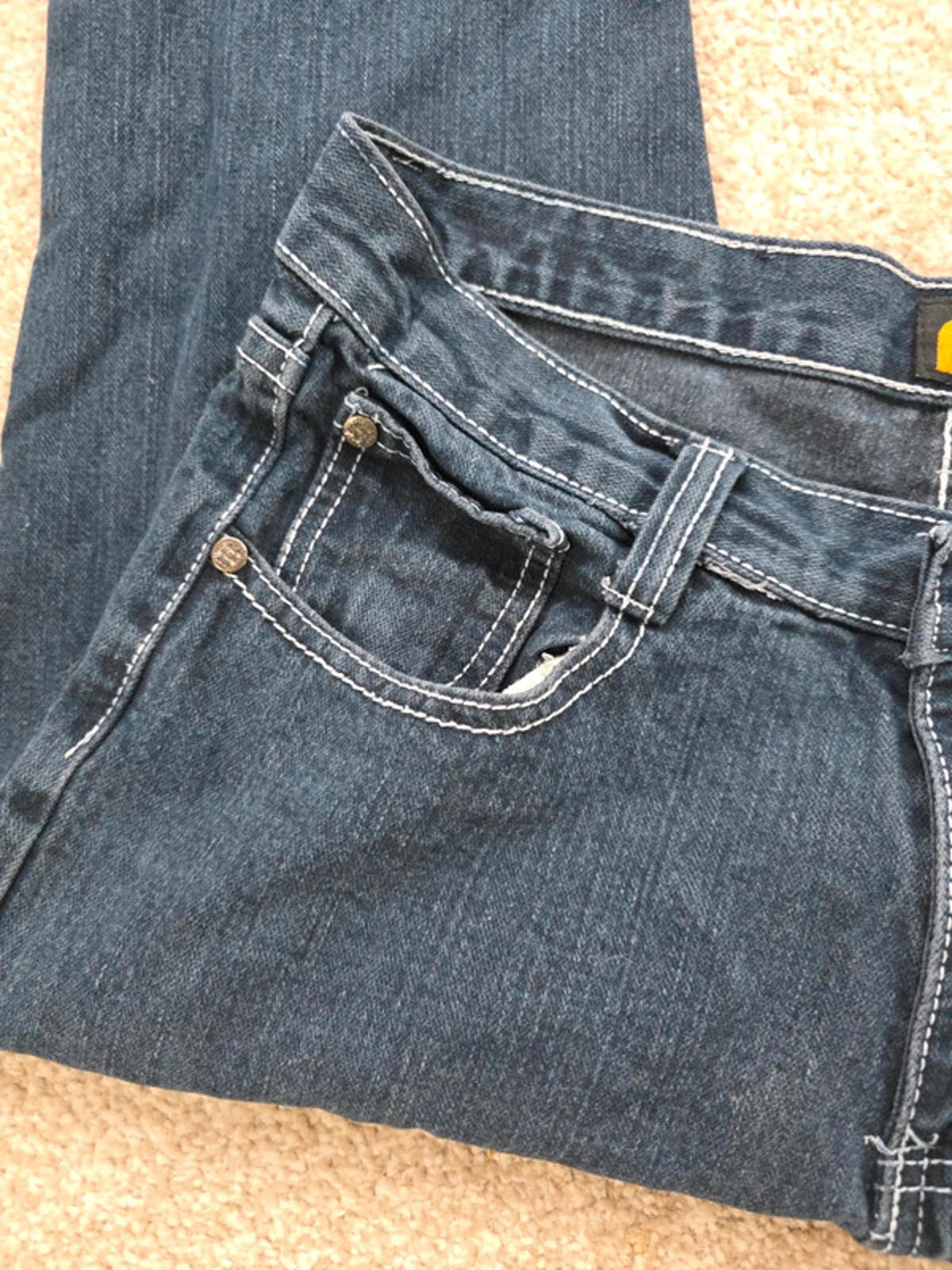 Vintage Y2K Gut Feeling Mid Rise Straight Jeans UK Size 10