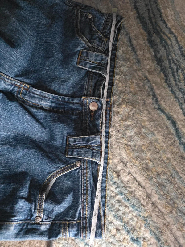 D. Jeans Mid Rise Bootcut Vintage Y2K Jeans UK Size 14