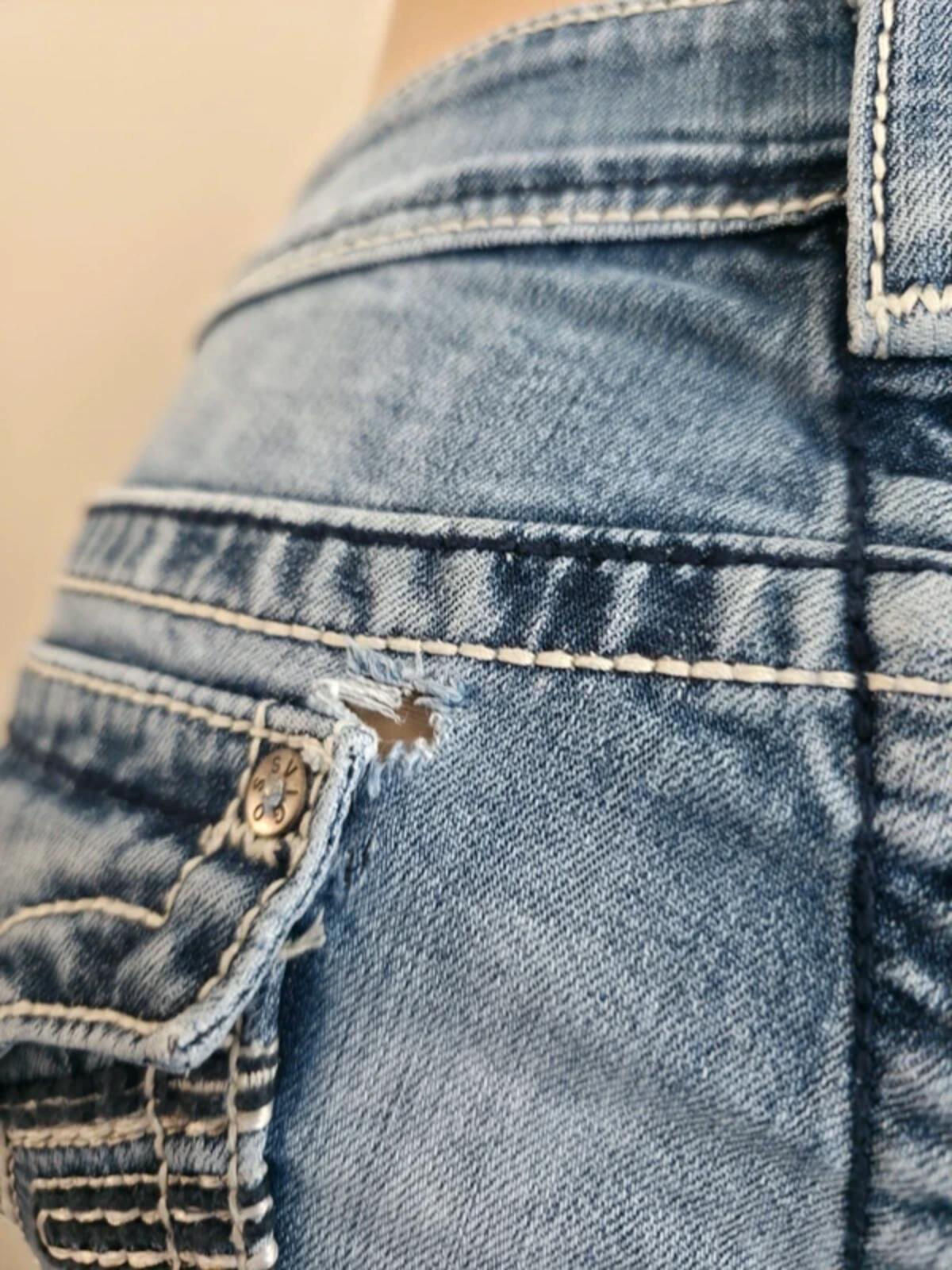 Vigoss Mid Rise Bootcut Jeans UK Size 12