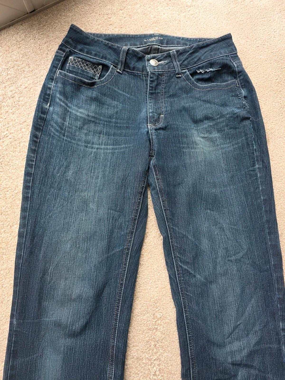 Vintage Y2K Riders by Lee Mid Rise Micro Bootcut Jeans UK Size 12