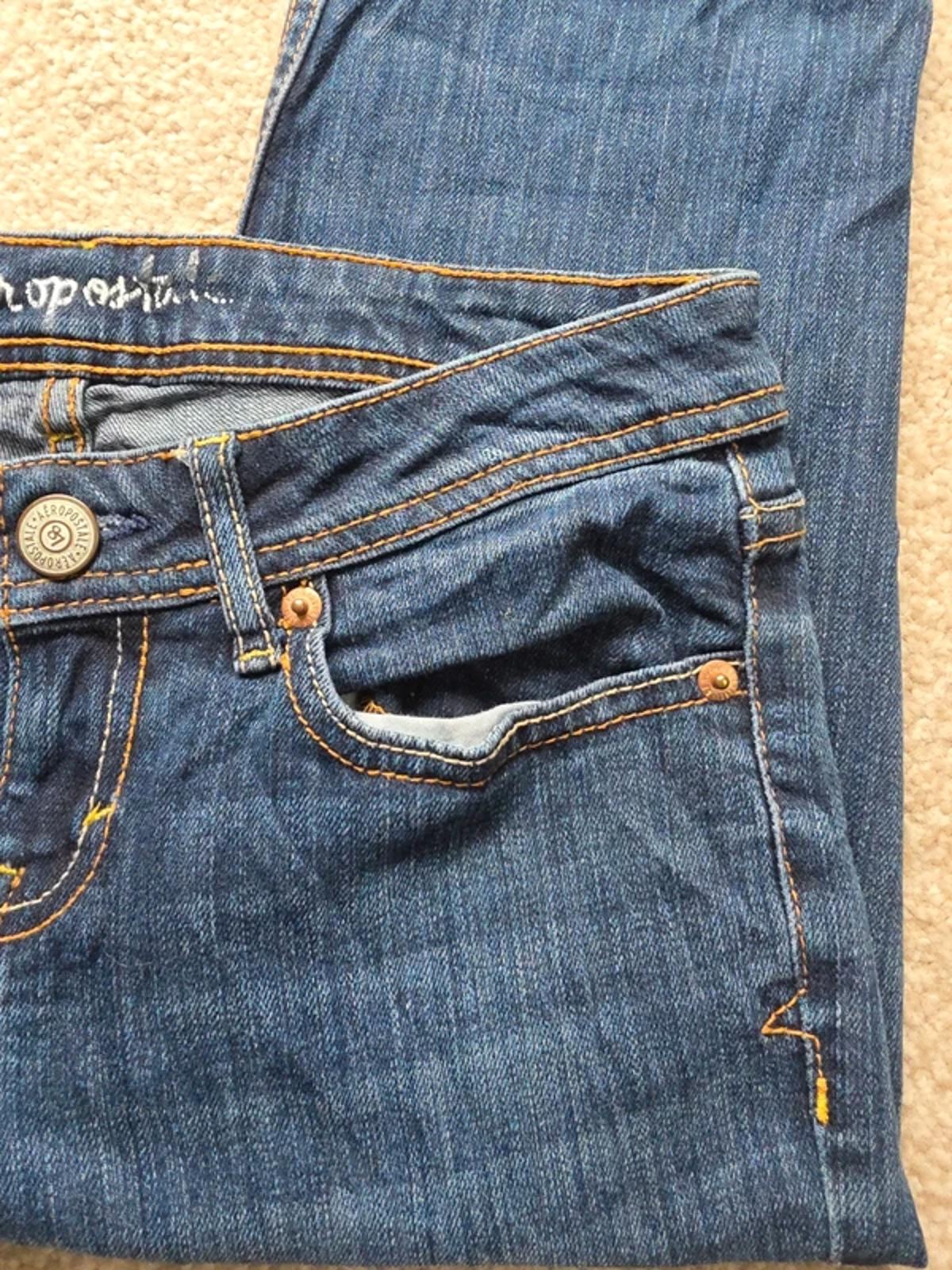 Vintage Y2K Aeropostale Chelsea Low Rise Bootcut Jeans – UK Size 8