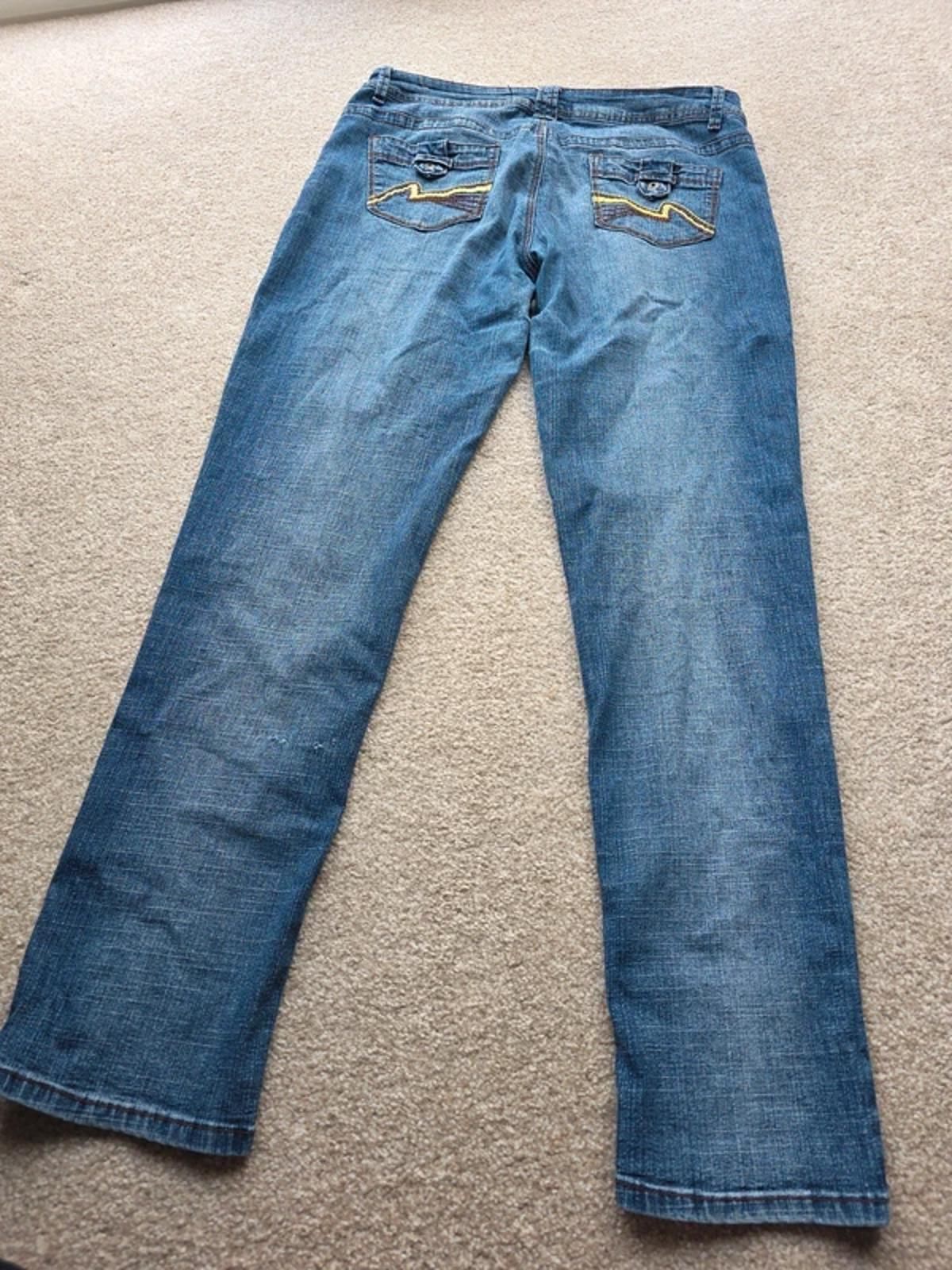 Vintage Y2K Apollo Jeans Mid Rise Slim Jeans UK Size 16