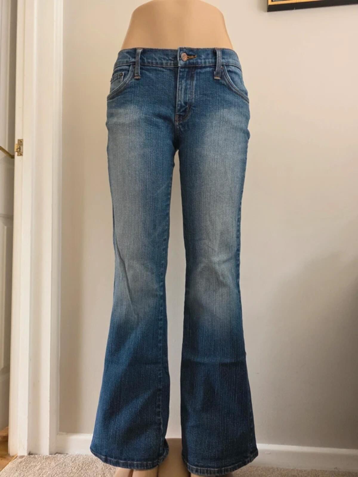 Bongo Low Rise Bootcut Vintage Y2K Jeans UK Size 10
