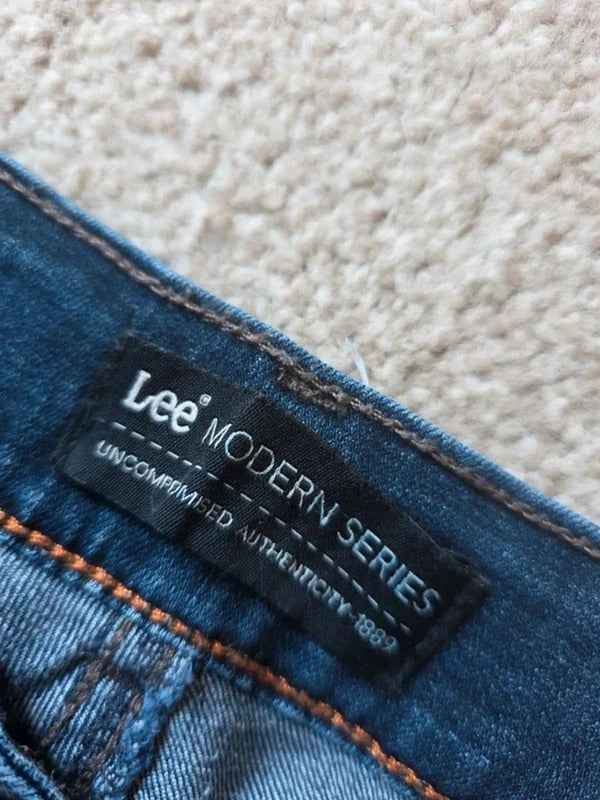 Vintage Y2K Lee Mid Rise Bootcut Jeans UK Size 12