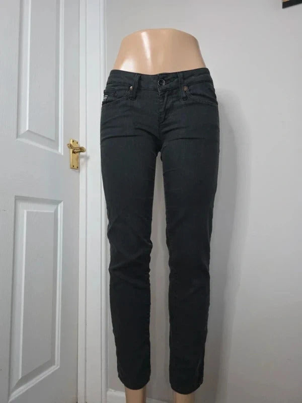 G-Star Low Rise Slim Vintage Y2K Jeans UK Size 6/8
