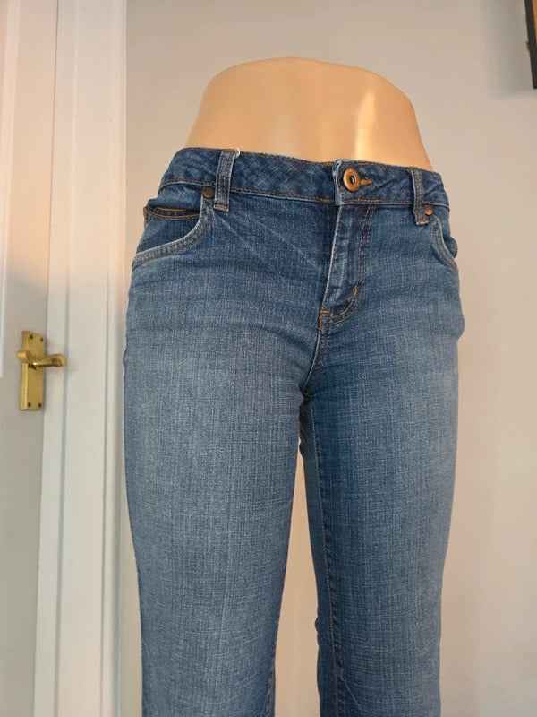 Arizona Jean Co Mid Rise Bootcut Vintage Y2K Jeans UK Size 10 Petite
