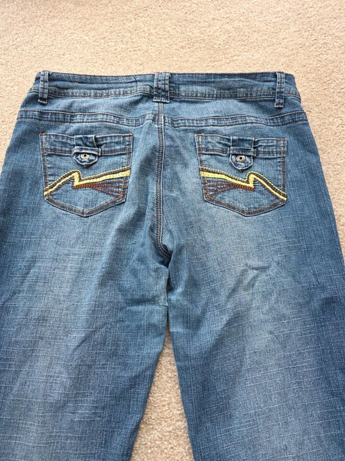 Vintage Y2K Apollo Jeans Mid Rise Slim Jeans UK Size 16