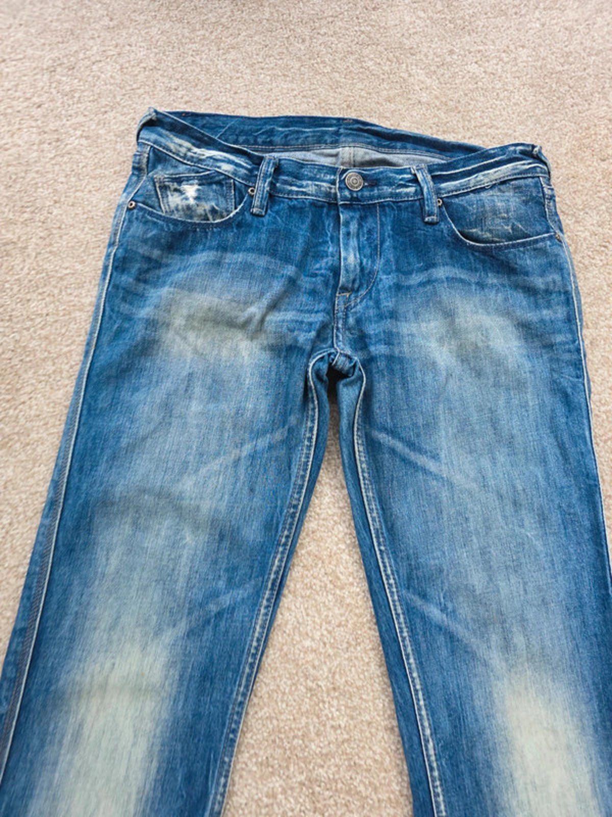 Vintage Y2K LTC Low Rise Straight Jeans UK Size 10
