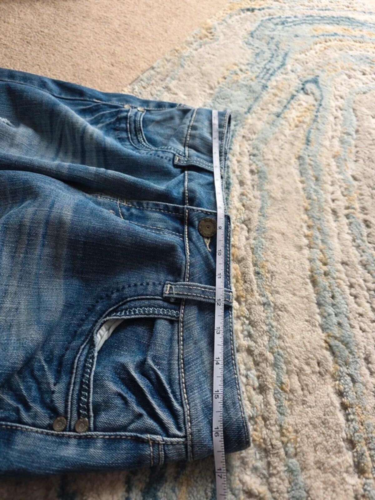 Almost Famous Low Rise Bootcut Vintage Y2K Jeans UK Size 8/10