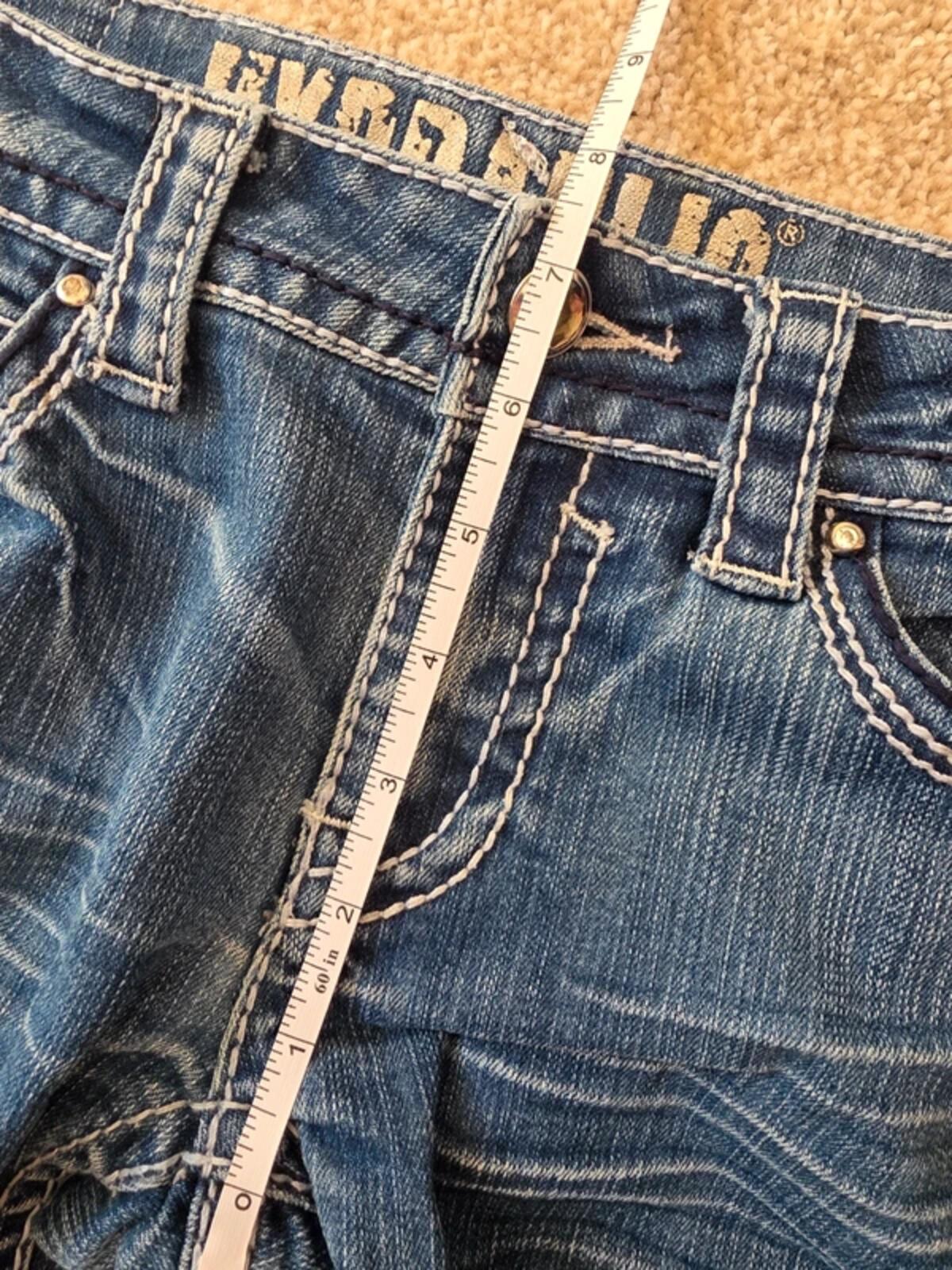 Vintage Y2K Hydraulic Low Rise Micro Bootcut Jeans UK Size 8 tall