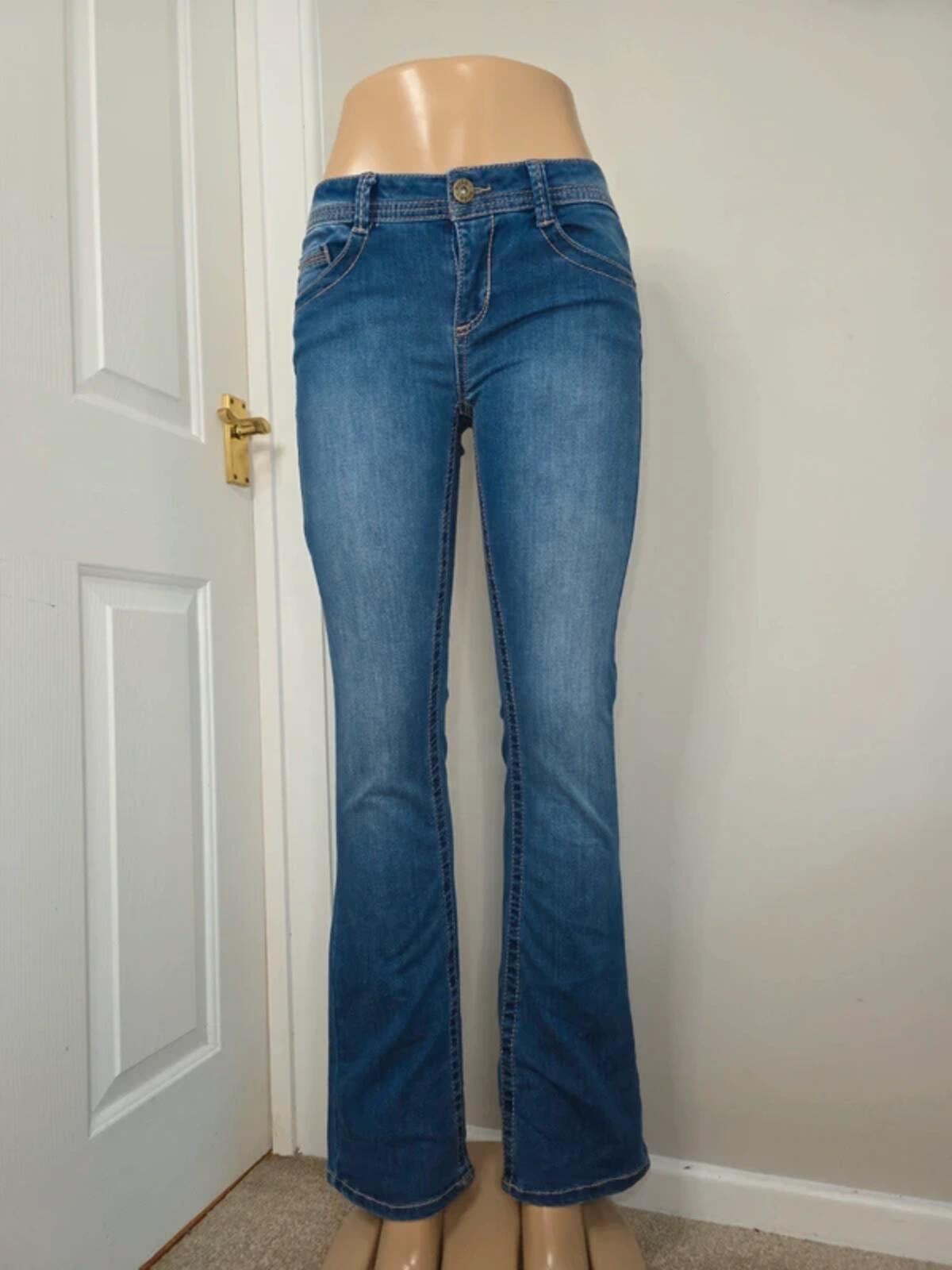 Mudd Low Rise Bootcut Vintage Y2K Jeans UK Size 8