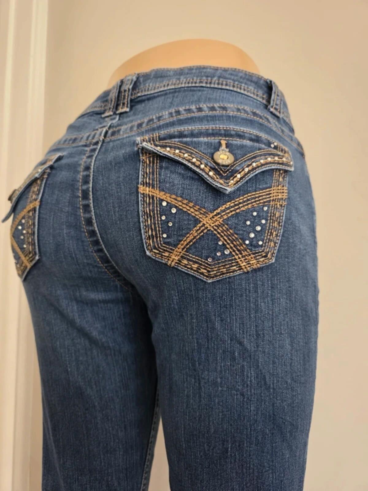 APT.9 Mid Rise Bootcut Jeans UK Size 10