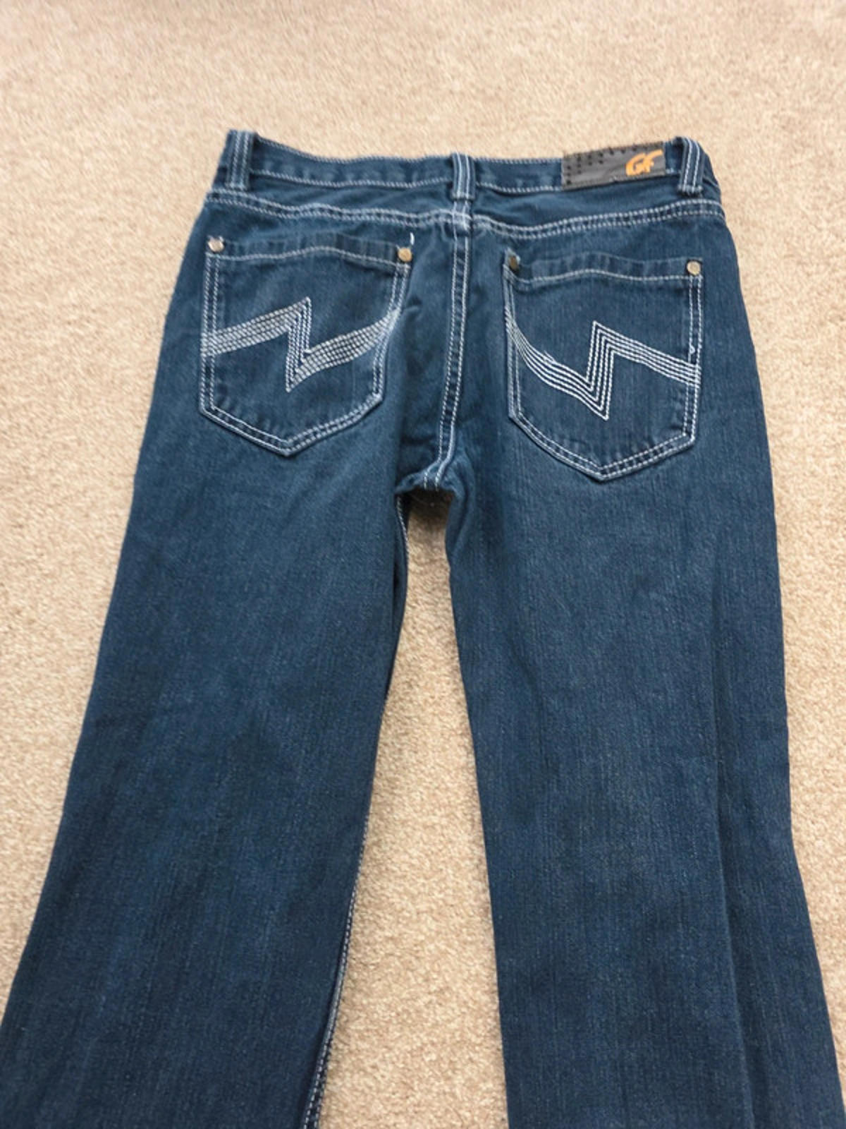 Vintage Y2K Gut Feeling Mid Rise Straight Jeans UK Size 10