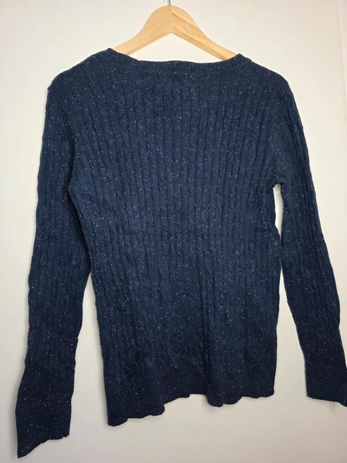 Vintage Y2K Karen Scott Ribbed Knit Jumper UK size 14