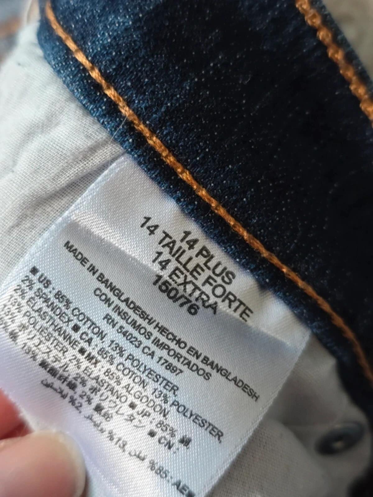 Old Navy Mid Rise Bootcut Jeans UK Size 10 Petite