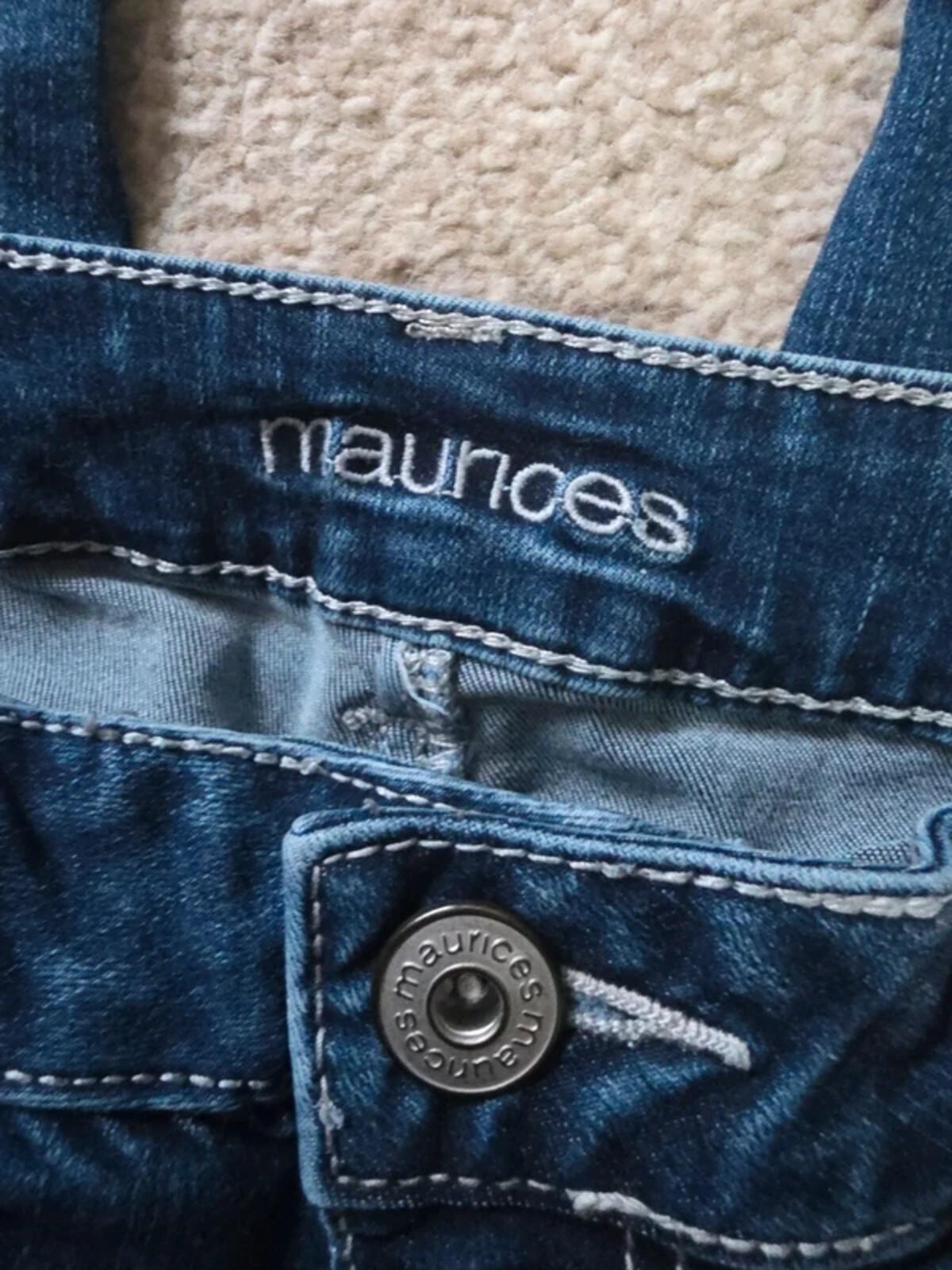 Maurices Mid Rise Bootcut Jeans UK Size 6/8 Vintage Y2K