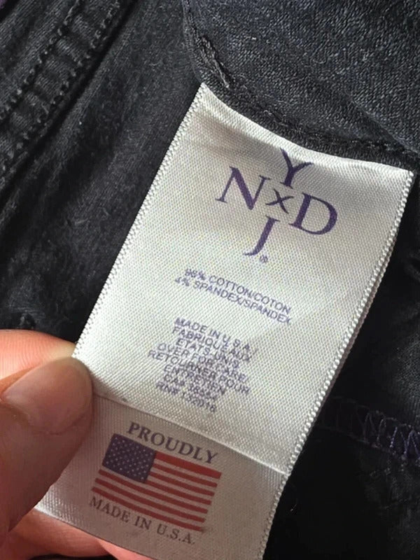 NYDJ Mid Rise Relaxed Bootcut Vintage Y2K Jeans UK Size 8