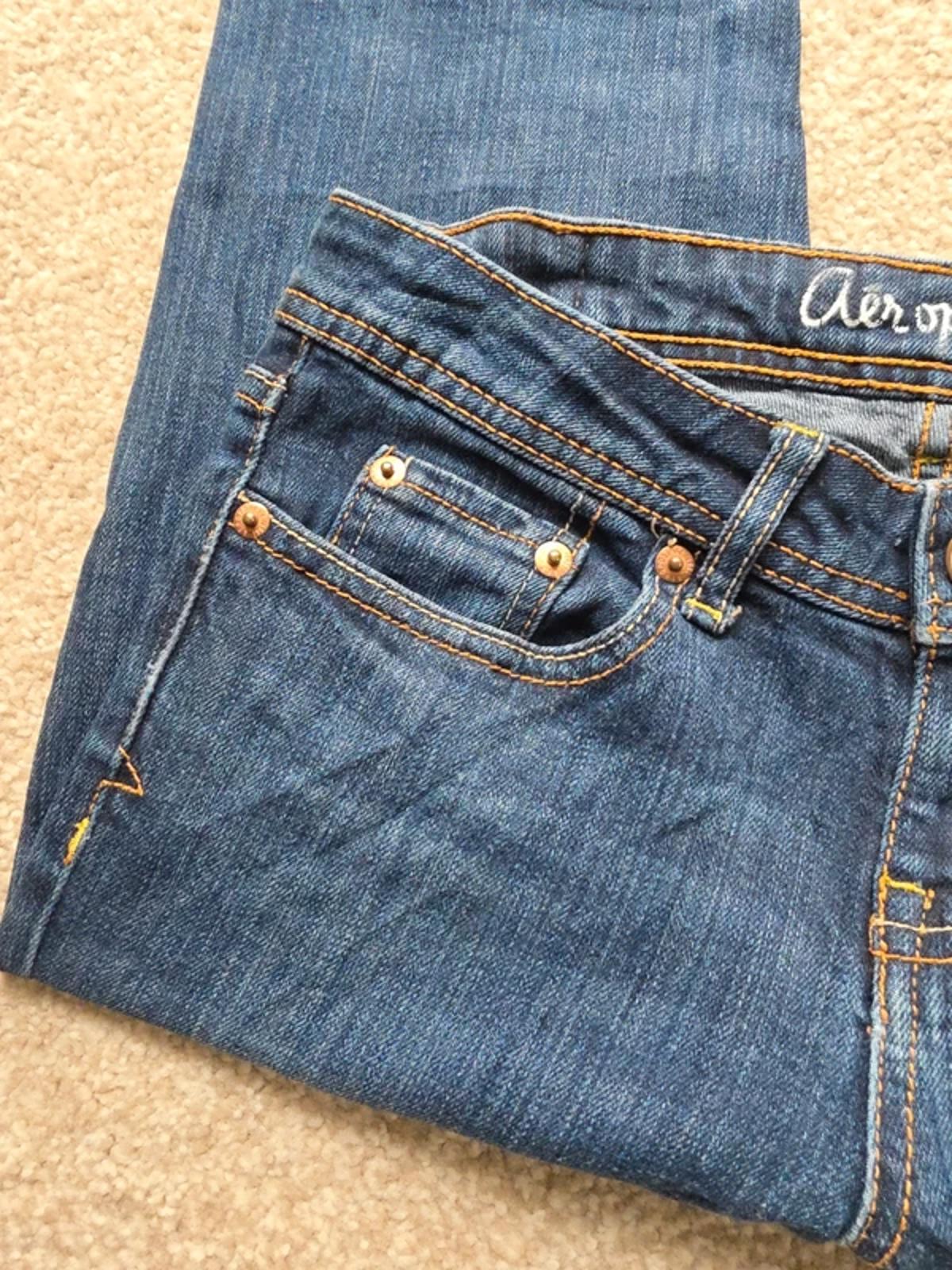 Vintage Y2K Aeropostale Chelsea Low Rise Bootcut Jeans – UK Size 8